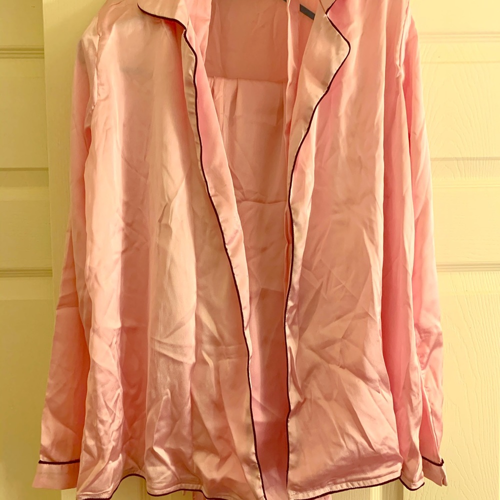 Silk pajamas